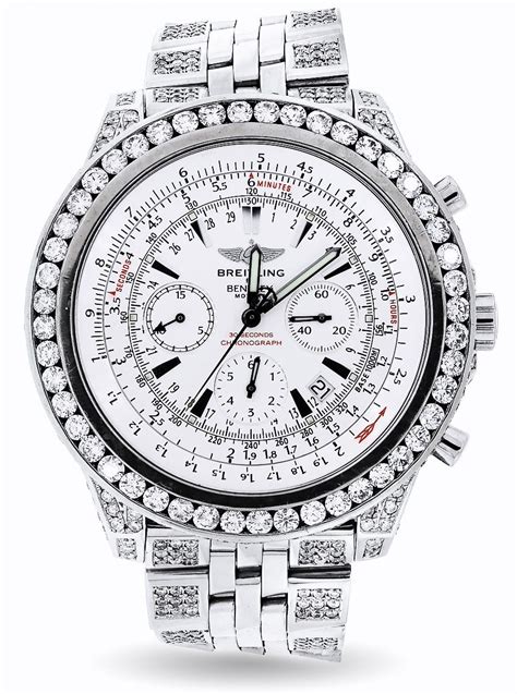 breitling diamanti neri|Breitling luxury watch.